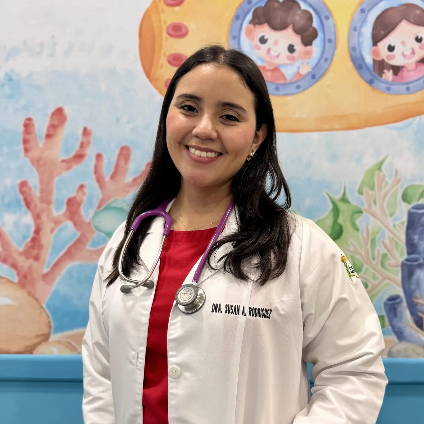 Dra. Susan Rodríguez, médico especialista en pediatría en Bright Dental Center San Pedro Sula